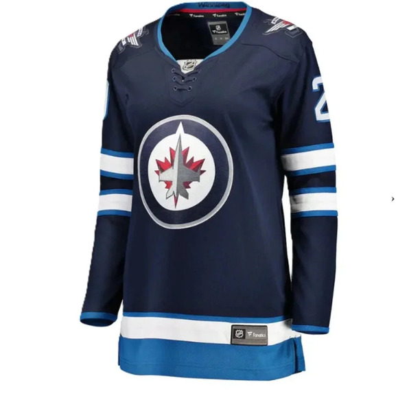 NHL Fanatics - Women's Winnipeg Jets Patrik Laine Home Breakaway Jersey Sz L - Picture 1 of 2